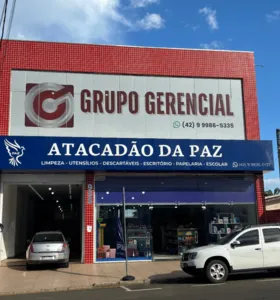 O Atacadão da Paz conta também com muitas opções em brinquedos, itens de informática, escritório e para festas
