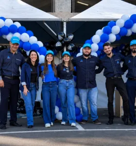 A PROAUTO participa dos feirões automotivos da região com frequência, em média uma a duas vezes por mês, e essa constância é proposital
