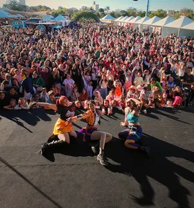 Foi o primeiro festival asiático cultural em Ponta Grossa