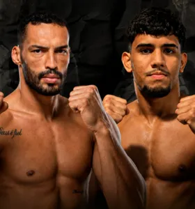 Ex-lutador do UFC, Bruno Blindado e o tricampeão de No-Gi, Arthur Lins