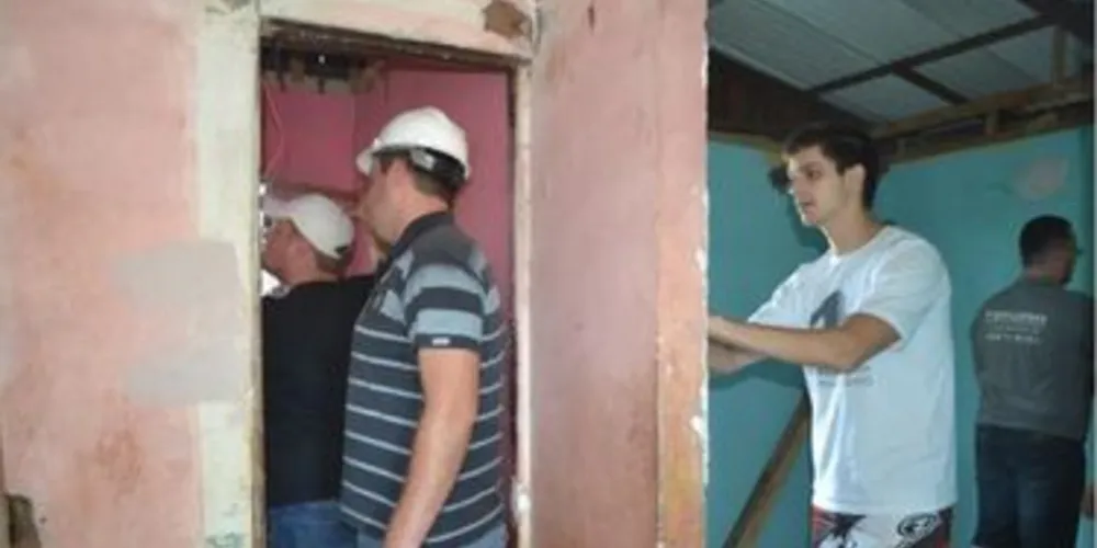 Trote organizado pela FPG já reformou cinco casas