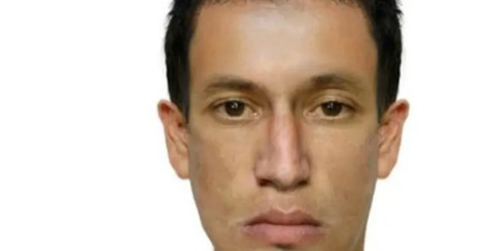 Retrato falado foi divulgado pela Polícia Civil