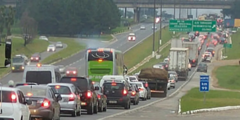Manifestação bloqueou a BR-277 por cerca de duas horas