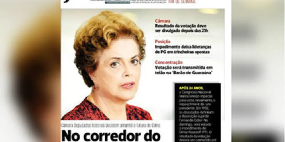 Edição do final de semana faz cobertura especial sobre a votação na Câmara