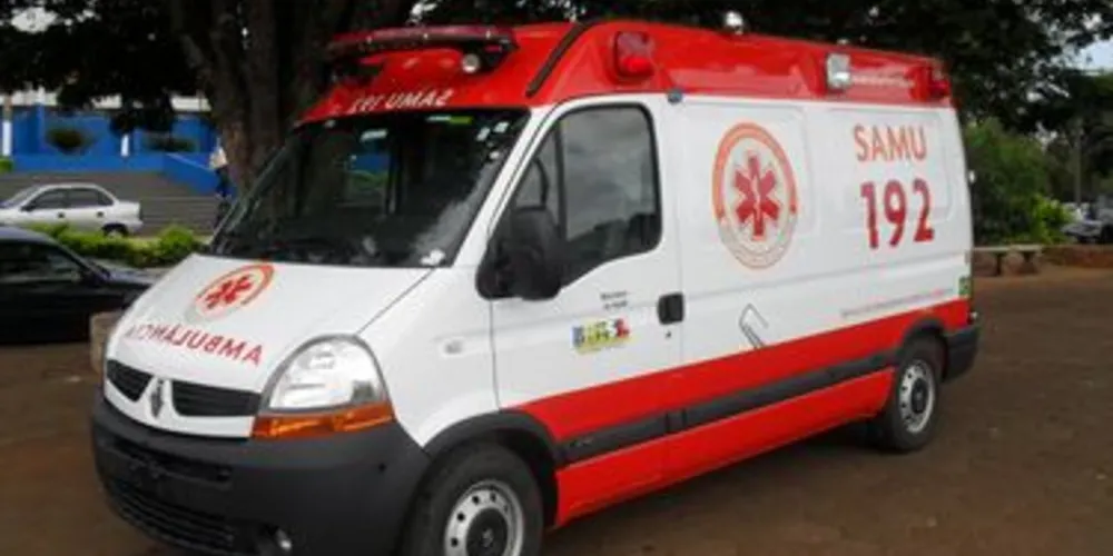 Vítima foi levada ao hospital e não corre riscos