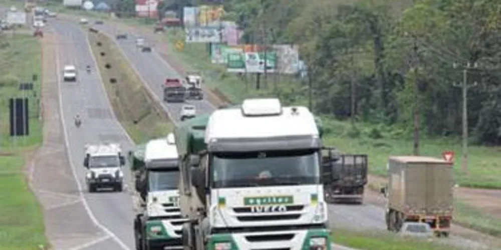 Região do Distrito Industrial de Ponta Grossa, na BR 376, receberá obras de troca do asfalto