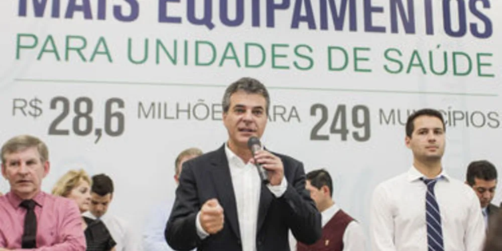 Governador Beto Richa libera recursos do programa Apsus para unidades de saúde de 249 municípios