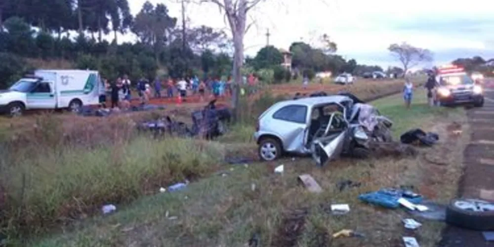 Acidente na BR-369 causou cinco mortes