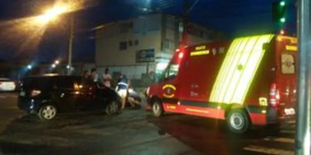 Acidente na Avenida Ernesto Vilela deixou um ferido