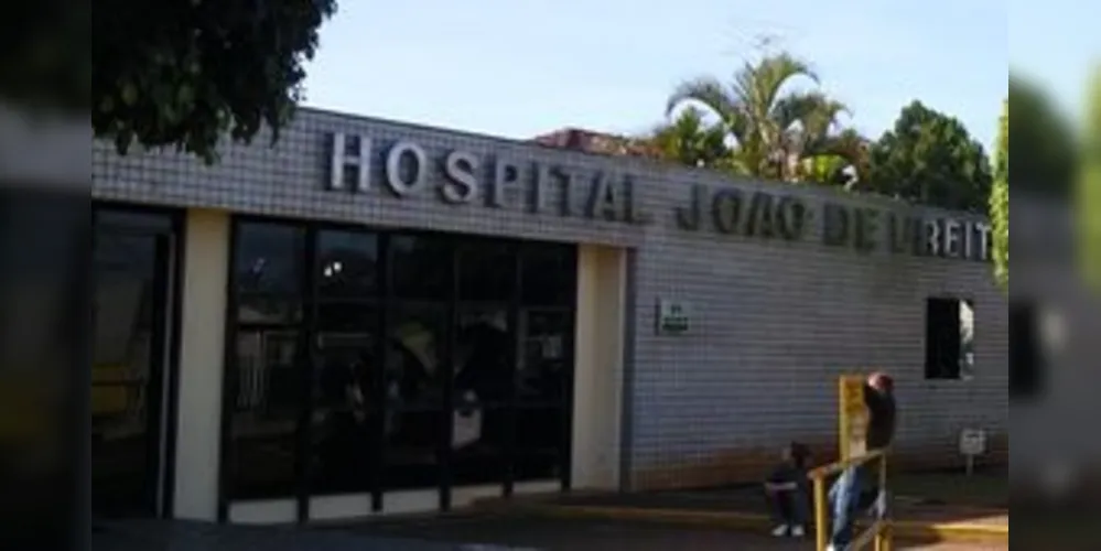 Vítima foi encaminhada para o Hospital João de Freitas