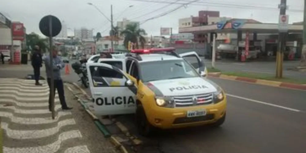 Setor de Trânsito da Polícia Militar registrou o acidente