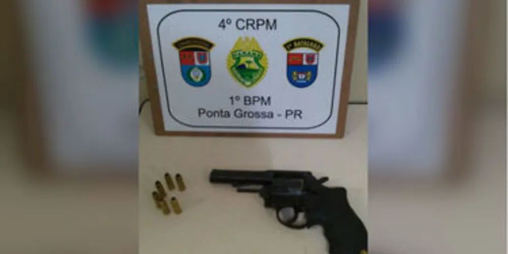Arma apreendida foi encaminhada para a 13ª SDP.
