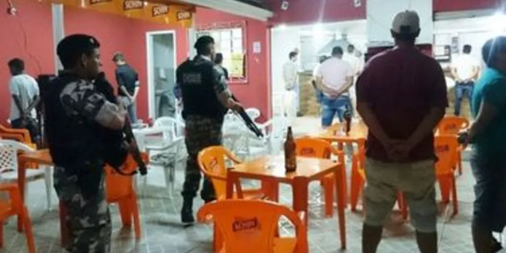 Operação da PM e da Guarda Municipal aconteceu em vários setores de Ponta Grossa