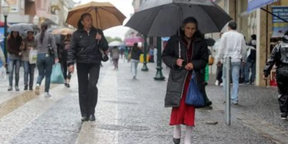 Previsão é de chuva nos próximos quatro dias em PG