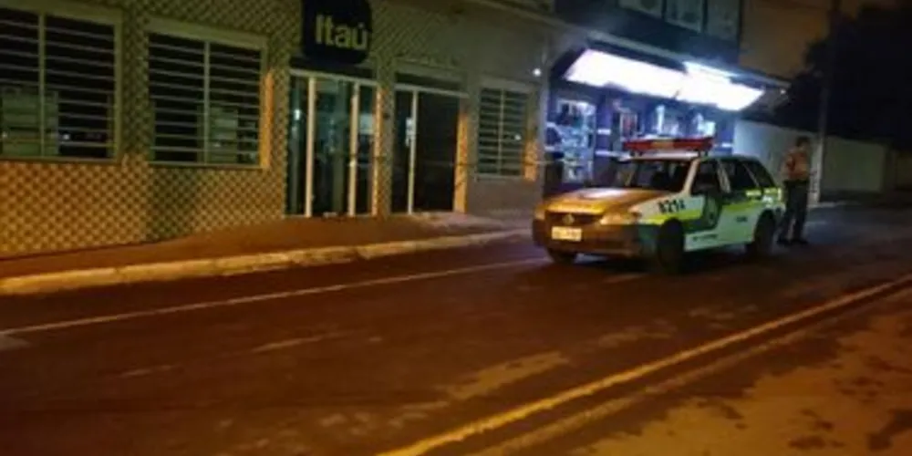 Polícia Militar chegou quando a quadrilha já havia fugido