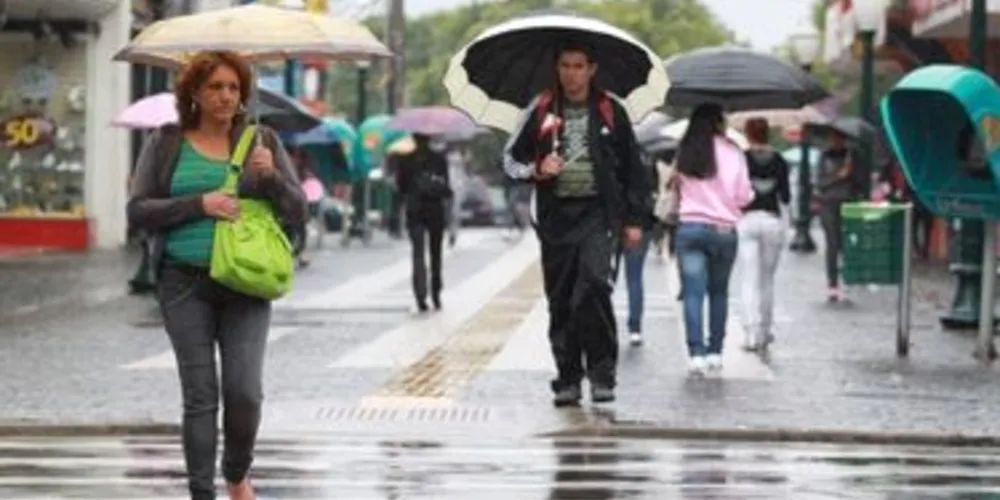 Semana será marcada por chuva e trovoadas
