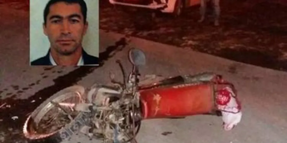 Acidente tirou a vida de um motociclista em Imbituva