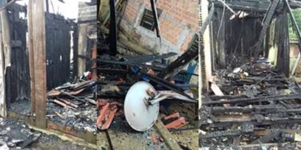 Ex-marido incendiou casa em Campo Largo