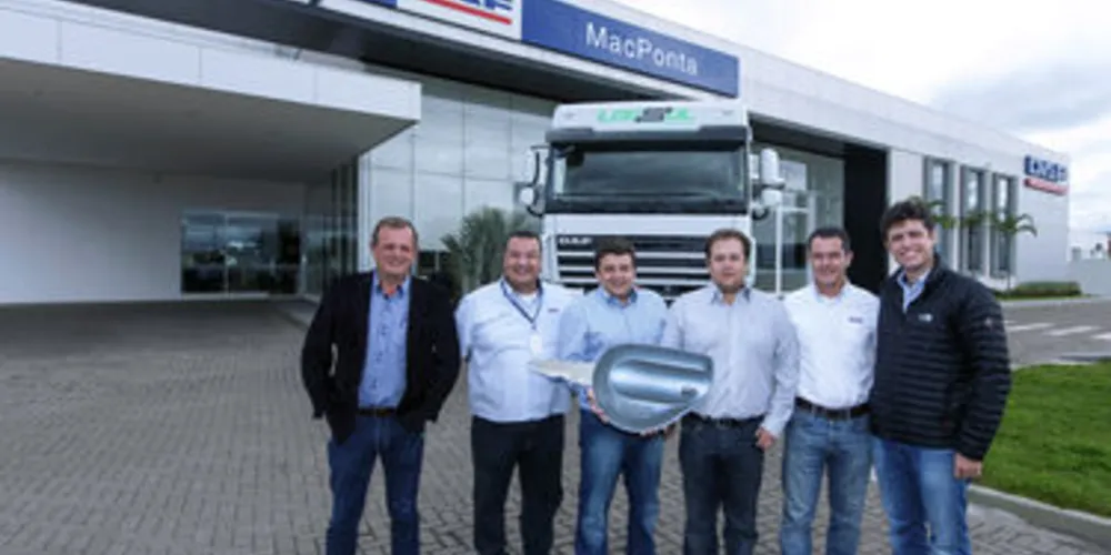 Imagem ilustrativa da imagem Milésimo caminhão fabricado pela DAF é entregue para a Log Sul