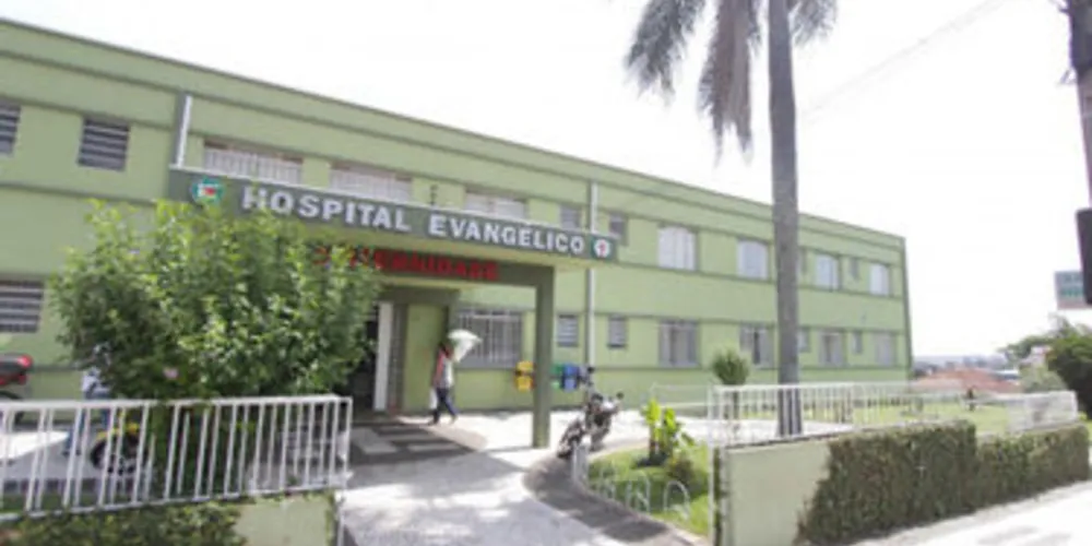 Bebê morreu no Hospital Evangélico na manhã de hoje