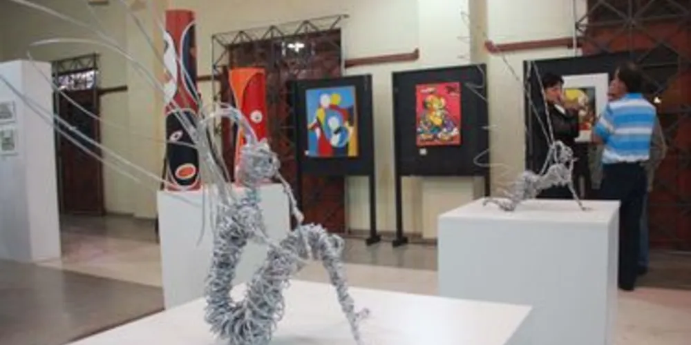 Imagem ilustrativa da imagem Exposições de artistas de PG seguem em cartaz