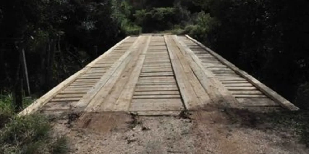 Imagem ilustrativa da imagem Piraí do Sul conclui obra de ponte para comunidade