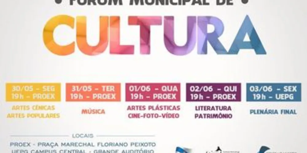 Evento começa na segunda-feira em PG