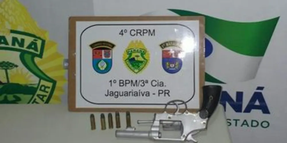 Uma das apreensões ocorreu em Jaguariaíva, nos Campos Gerais do Paraná