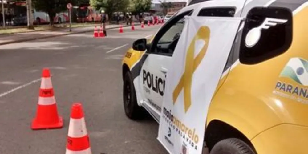 Durante todo o mês de maio, blitz educativas foram realizadas em PG