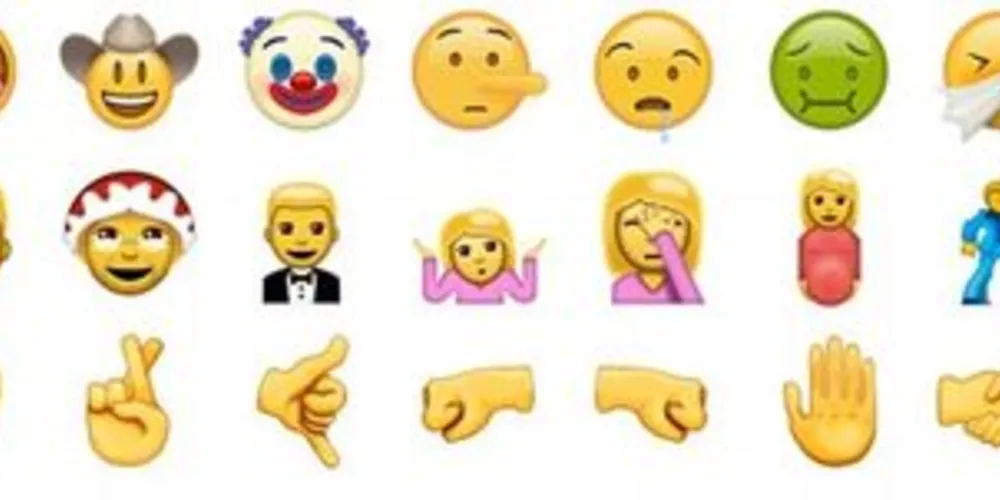Imagem ilustrativa da imagem Celulares ganharão 72 novos emojis em junho