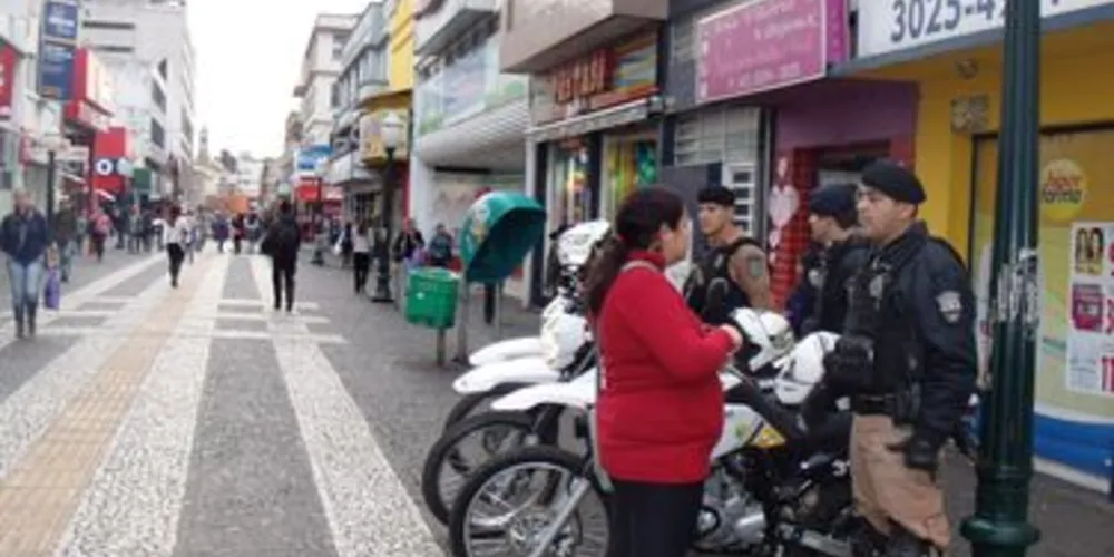 Operação intensifica o policiamento nas ruas de PG