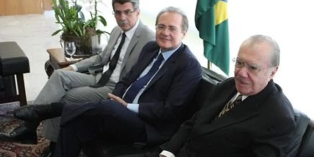Pedido de prisão é contra Renan, Sarney e Jucá