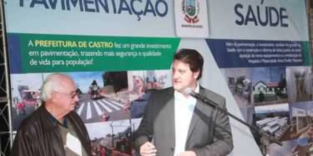 Imagem ilustrativa da imagem Ratinho Junior assina obras de R$ 1 mi em Castro