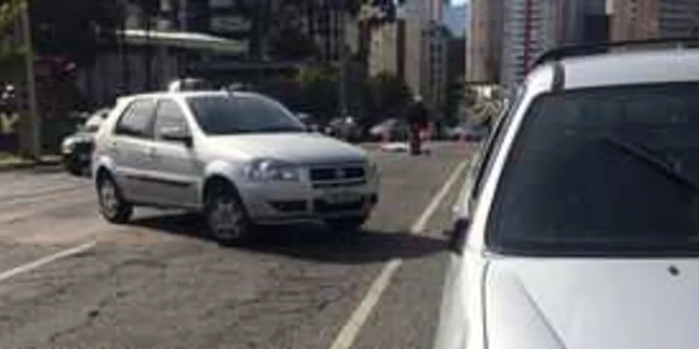 Idosa foi atropelada na manhã de hoje em Curitiba