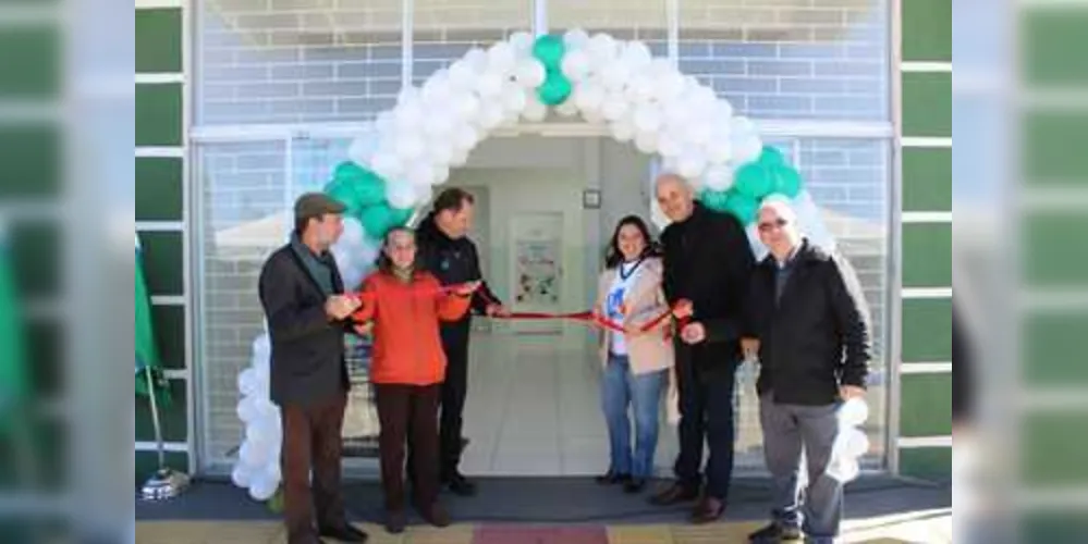 ESF foi inaugurada no sábado em Palmeira