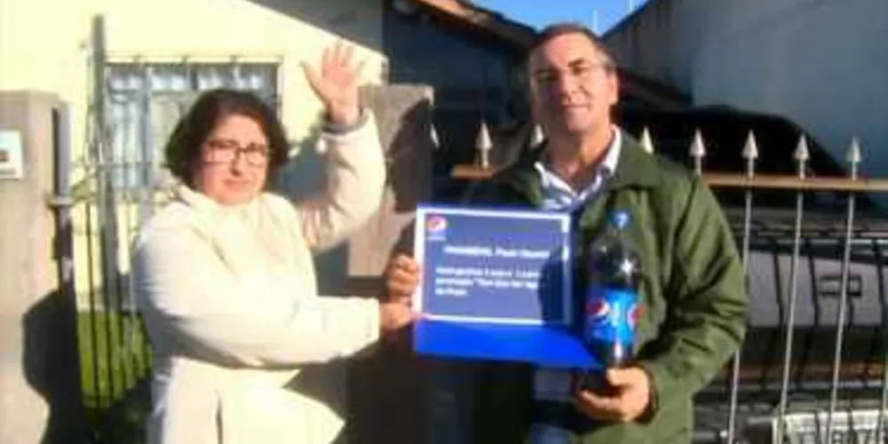 Imagem ilustrativa da imagem Morador de PG leva casa e carro em promoção da Pepsi