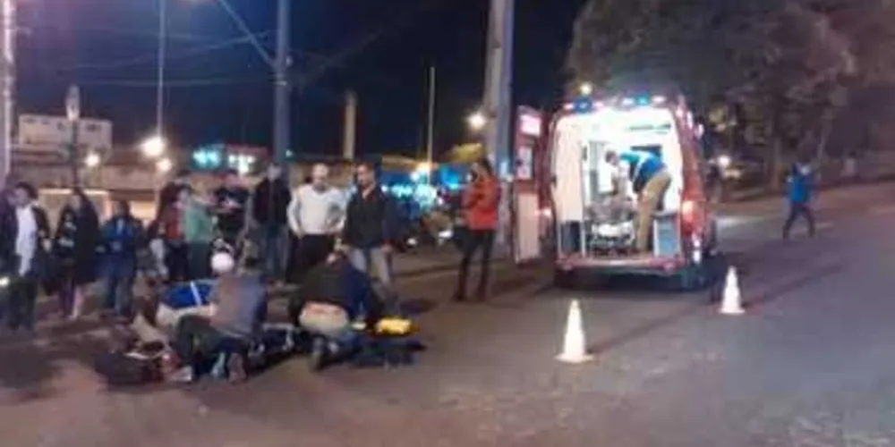 Imagem ilustrativa da imagem Mulher fica ferida em atropelamento no Centro