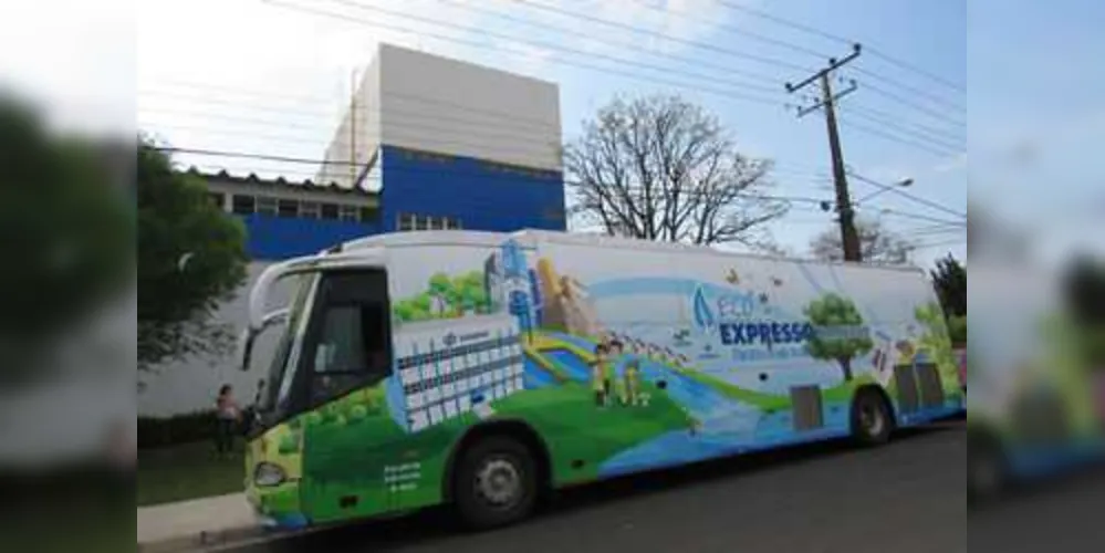 Imagem ilustrativa da imagem Sanepar traz EcoExpresso para Semana Olímpica