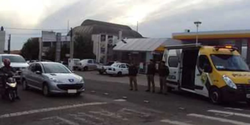 Oficinas recebeu reforço policial na tarde de ontem