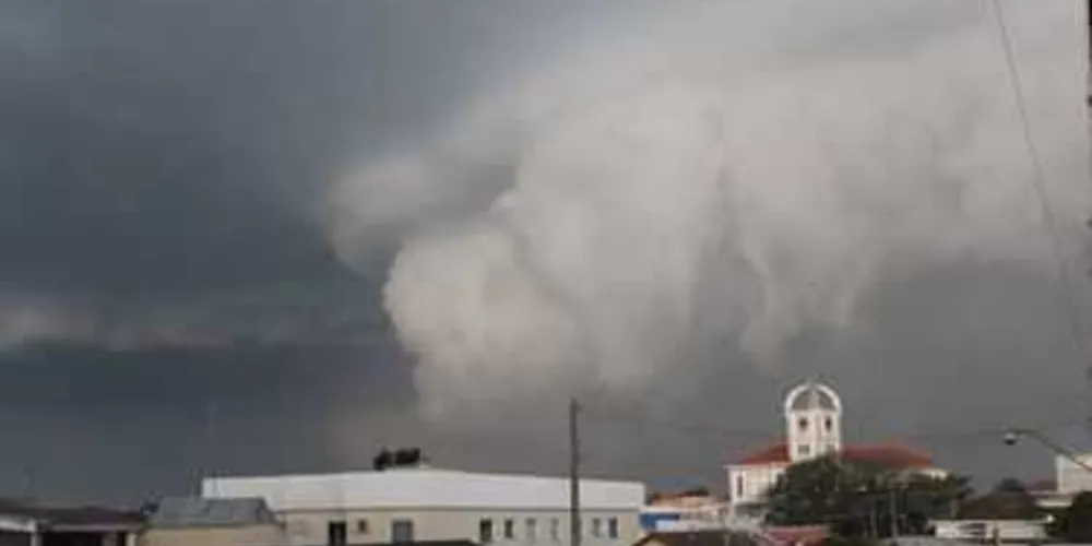 Chuva volta a cair na tarde de quarta-feira