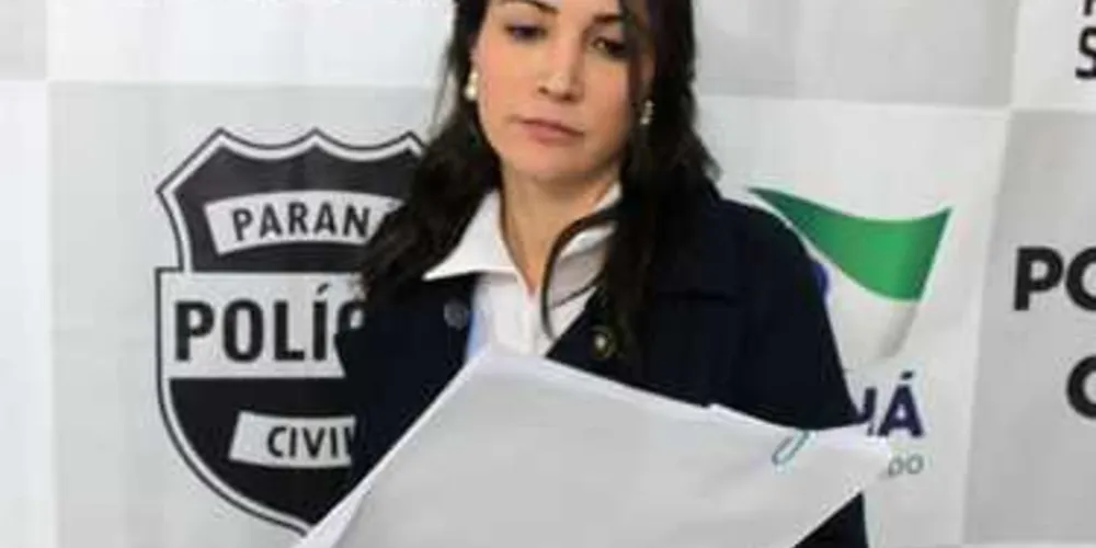 Delegada Cláudia Krüger é responsável pelas investigações do caso