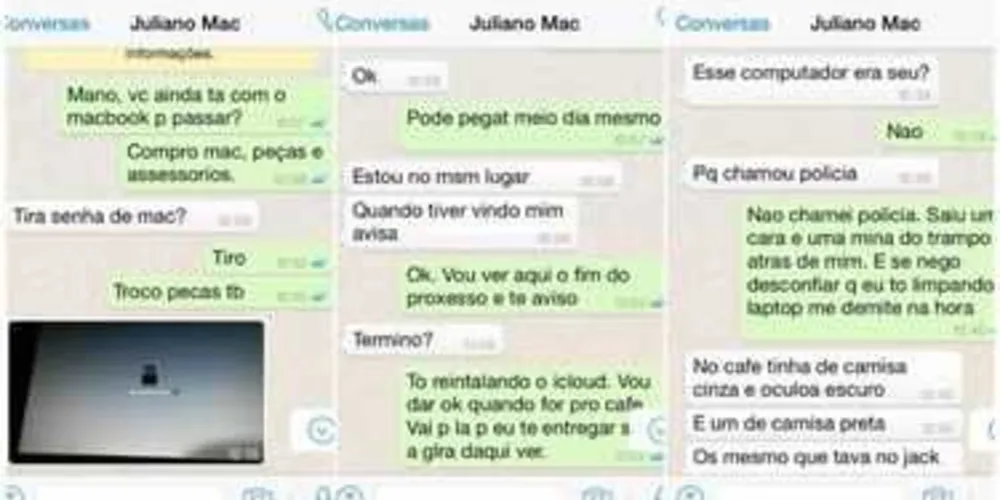 Conversas fizeram o ladrão descobrir que DJ tentava recuperar equipamento
