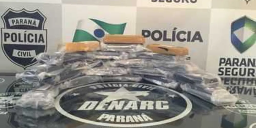 Imagem ilustrativa da imagem Denarc-PG prende casal com R$ 800 mil em crack