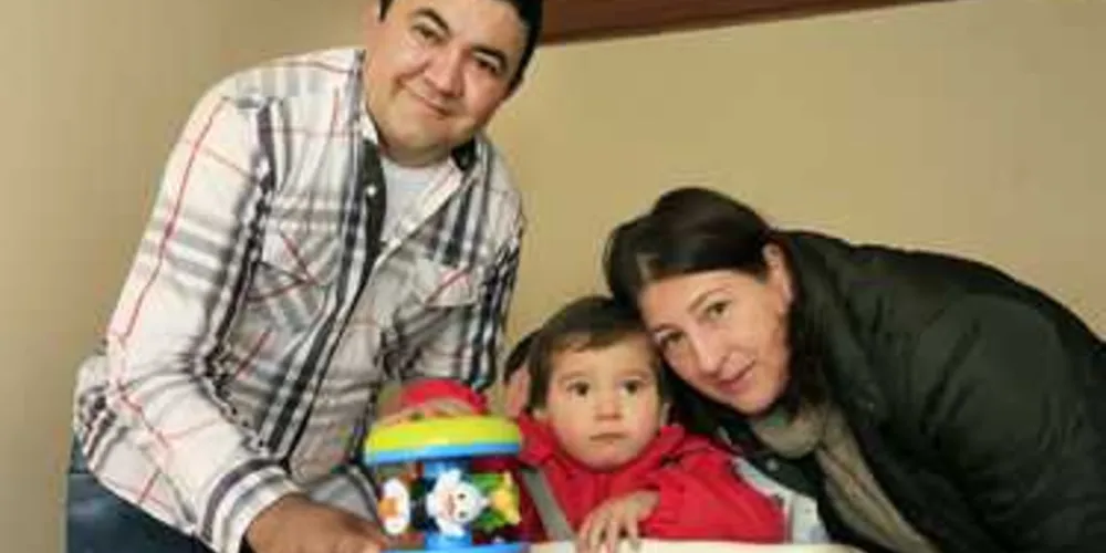 Rafael Verissimo, de dois anos, passou por transplante de coração