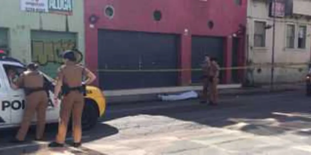 Crime aconteceu no Centro de Curitiba
