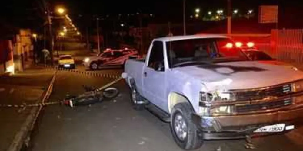 Carlos Rodrigo dirigia a motocicleta no dia do acidente