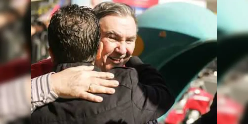 Aliel Machado (Rede) usou as redes sociais para demonstrar solidariedade após a morte do ex-prefeito de Ponta Grossa
