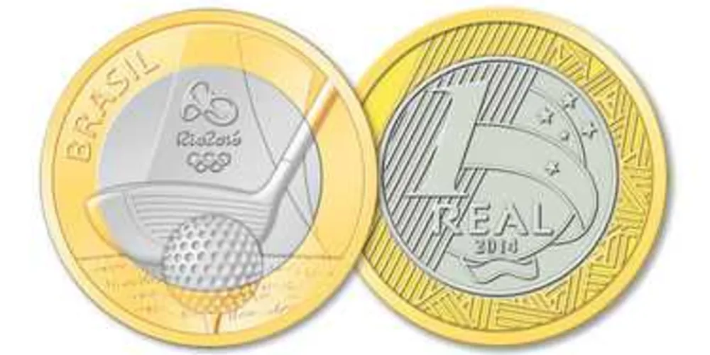 Moedas das Olimpíadas já são objeto de coleção