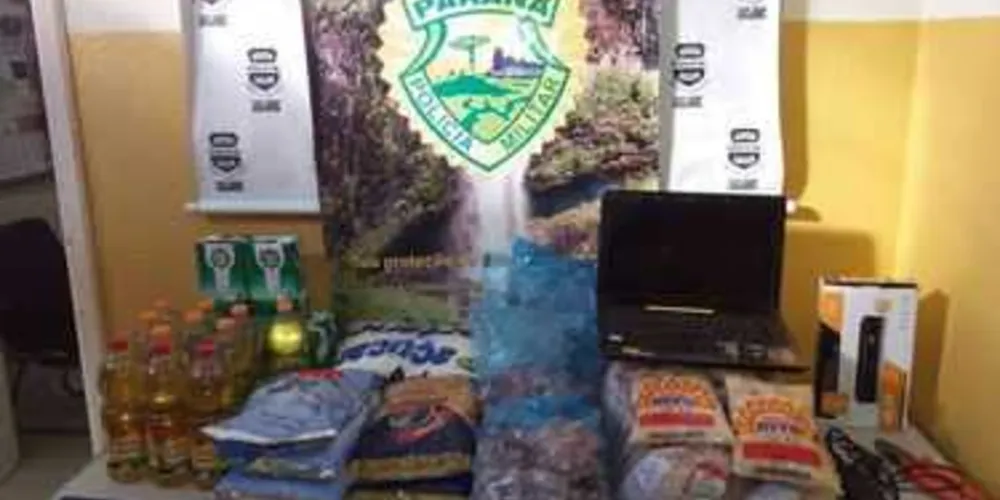 Alimentos foram furtados de colégio em Prudentópolis
