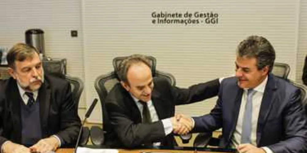 Governador Beto Richa participa da abertura do 1º Curso de Formação em Parcerias Internacionais, junto com o embaixador da Agência Brasileira de Cooperação